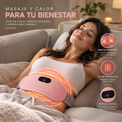 VELURA Calmi™  Cinturón Térmico para Cólicos